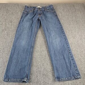 Levis 550 Relaxed Fit Jeans Boys 11 Husky Medium Wash Blue Denim W31 x L27